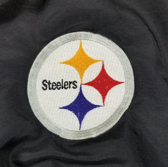 🔥VTG🔥 STARTER Pittsburgh Steelers Jacket sz XL - Picture 4 of 9